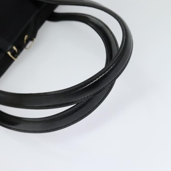 GUCCI Tote Bag Canvas Leather Gray Black Silver 002 1122 Auth bs23009 - Picture 7 of 15